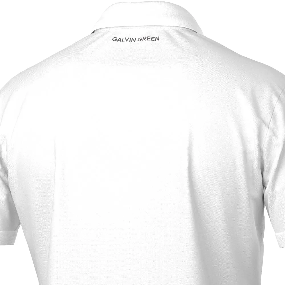Be Unstoppable Special Offer Galvin Green Maximilian Polo Shirt - White