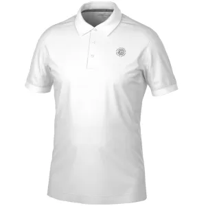 Command Attention Galvin Green Maximilian Polo Shirt - White