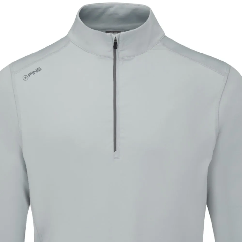 Christmas Day Sale Ping Latham 1/2 Zip Pullover - Pearl Grey