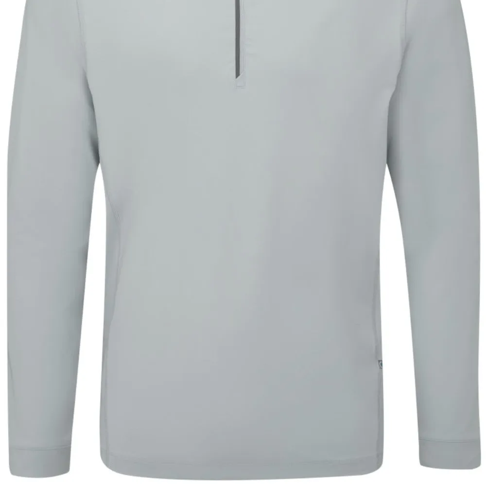 Step into the Beat Ping Latham 1/2 Zip Pullover - Pearl Grey
