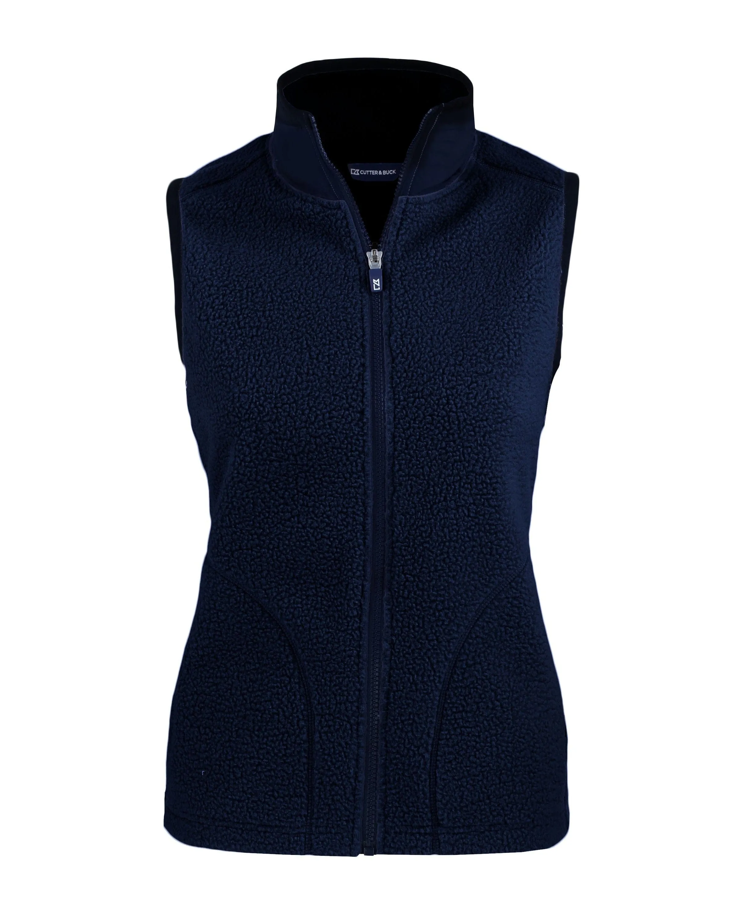 Cutter & Buck - Women'S Cascade Eco Sherpa Fleece Vest Performance Unleashed