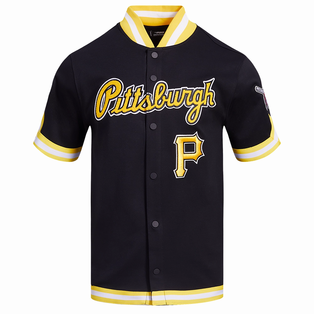SOBRECAMISA DE MANGA CORTA MLB PITTSBURGH PIRATES CLASSIC CHENILLE