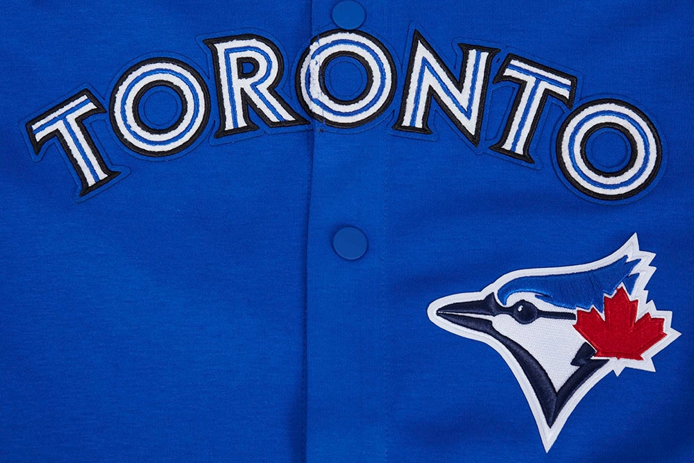 SOBRECAMISA DE MANGA CORTA MLB TORONTO BLUE JAYS CLASSIC CHENILLE