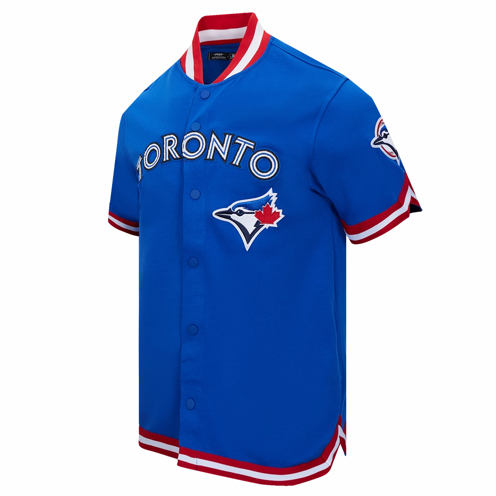 SOBRECAMISA DE MANGA CORTA MLB TORONTO BLUE JAYS CLASSIC CHENILLE