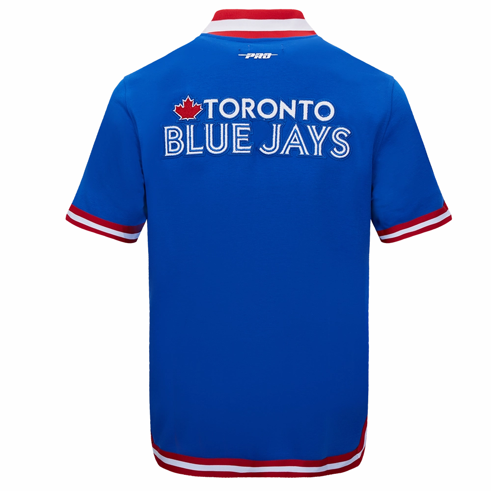SOBRECAMISA DE MANGA CORTA MLB TORONTO BLUE JAYS CLASSIC CHENILLE