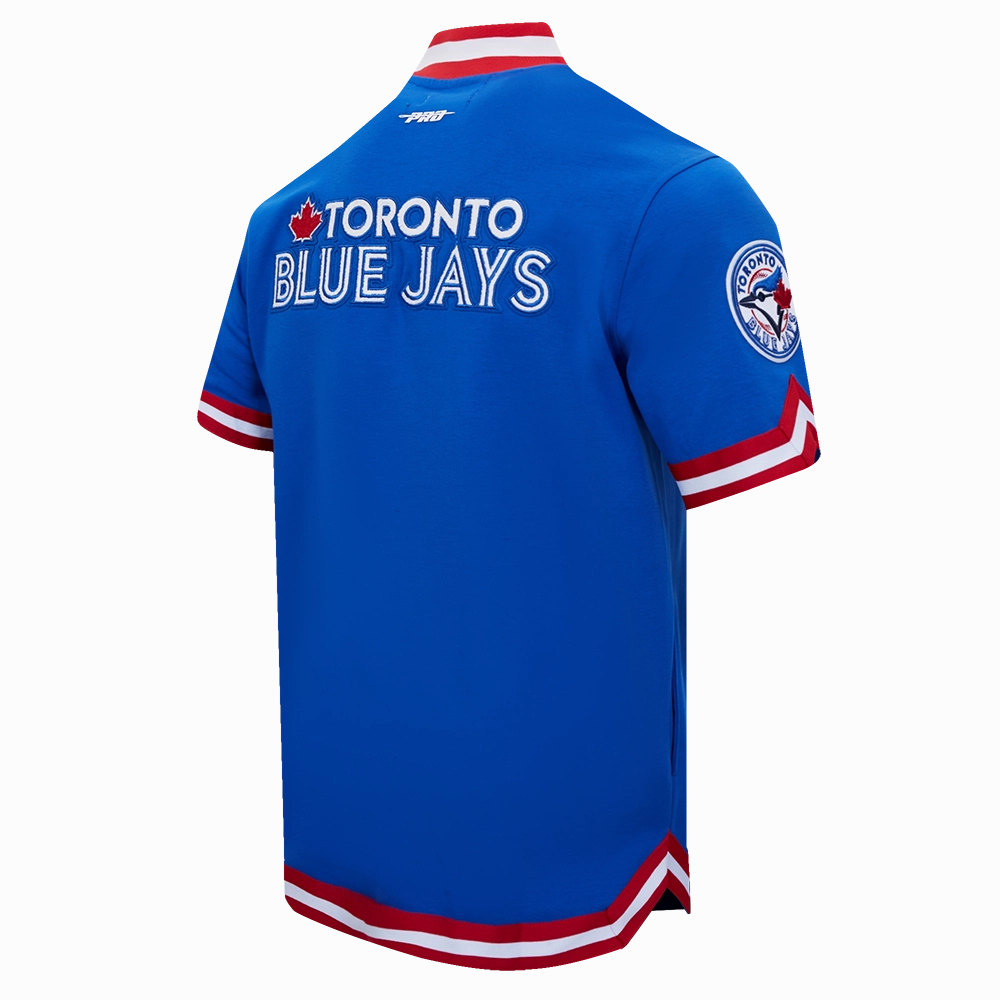 SOBRECAMISA DE MANGA CORTA MLB TORONTO BLUE JAYS CLASSIC CHENILLE