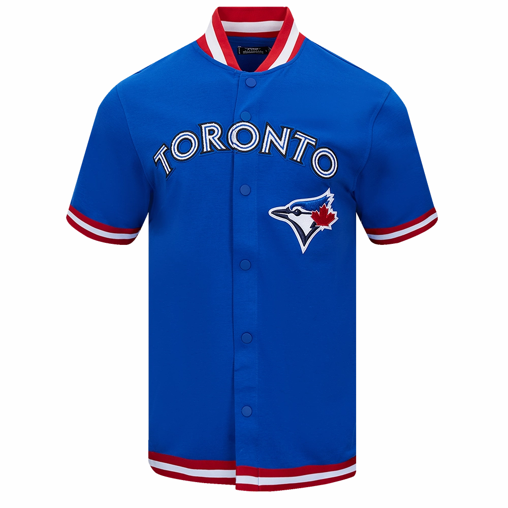 SOBRECAMISA DE MANGA CORTA MLB TORONTO BLUE JAYS CLASSIC CHENILLE