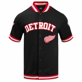 SOBRECAMISA DE MANGA CORTA NHL DETROIT RED WINGS CLASSIC CHENILLE
