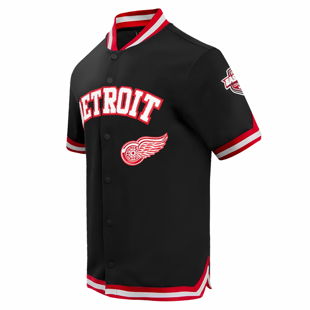 SOBRECAMISA DE MANGA CORTA NHL DETROIT RED WINGS CLASSIC CHENILLE