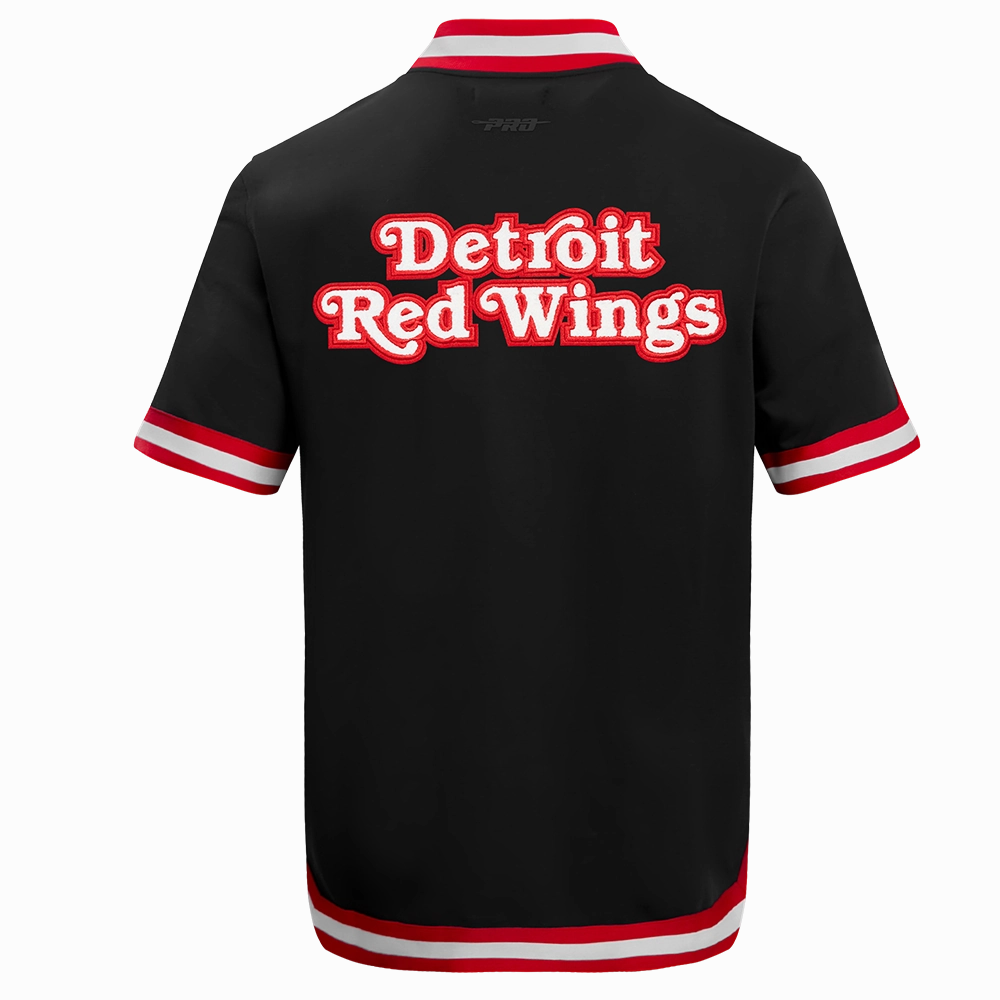SOBRECAMISA DE MANGA CORTA NHL DETROIT RED WINGS CLASSIC CHENILLE