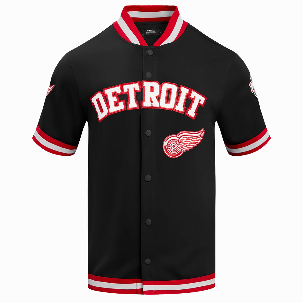 SOBRECAMISA DE MANGA CORTA NHL DETROIT RED WINGS CLASSIC CHENILLE
