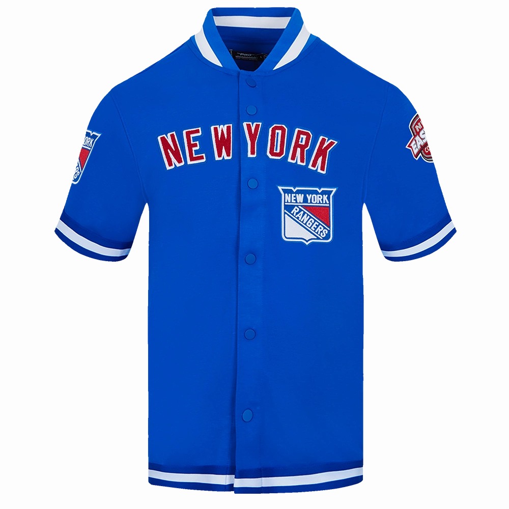 SOBRECAMISA DE MANGA CORTA NHL NEW YORK RANGERS CLASSIC CHENILLE