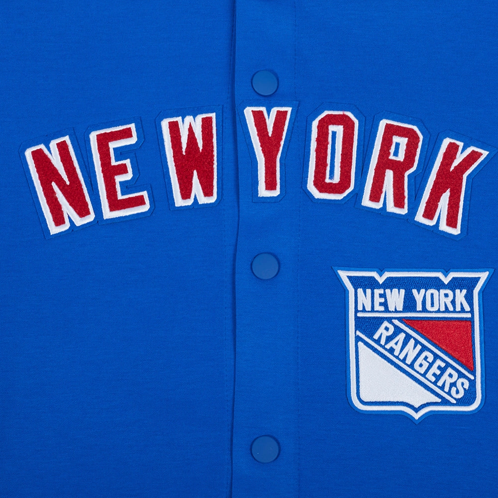 SOBRECAMISA DE MANGA CORTA NHL NEW YORK RANGERS CLASSIC CHENILLE