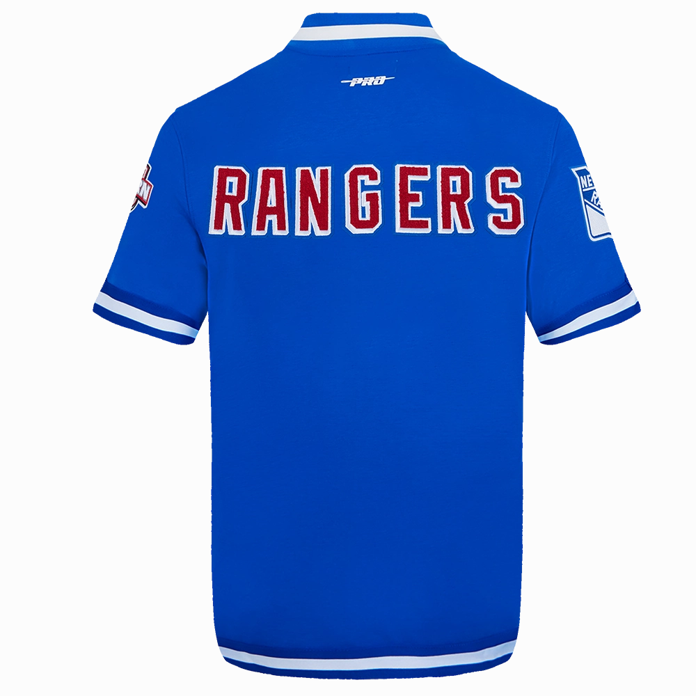 SOBRECAMISA DE MANGA CORTA NHL NEW YORK RANGERS CLASSIC CHENILLE