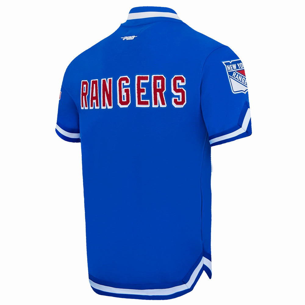 SOBRECAMISA DE MANGA CORTA NHL NEW YORK RANGERS CLASSIC CHENILLE