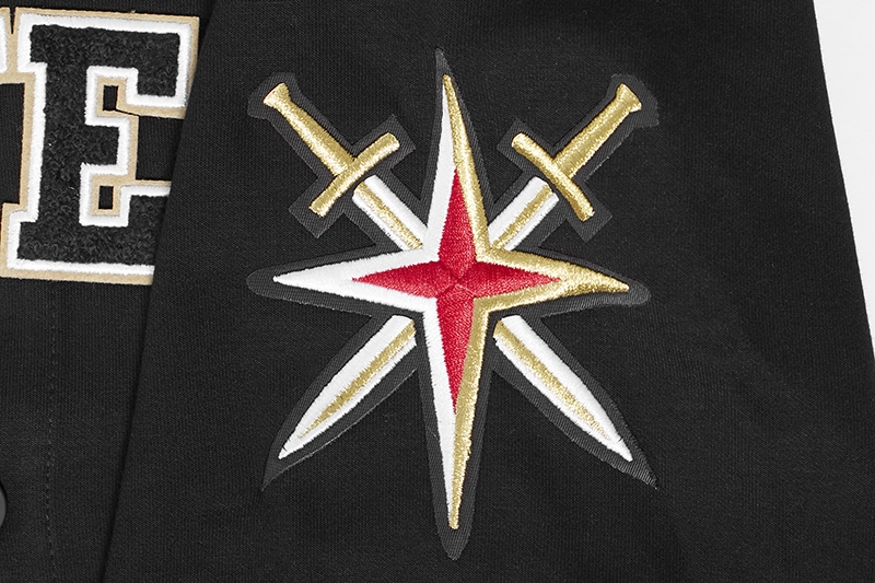 SOBRECAMISA DE MANGA CORTA NHL VEGAS GOLDEN KNIGHTS CLASSIC CHENILLE