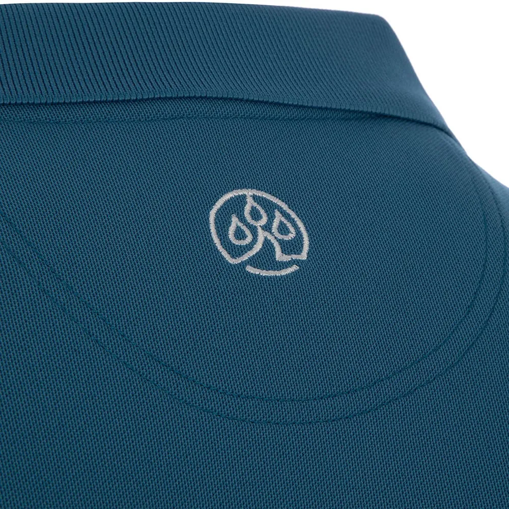 Proquip Pro Tech Plain Polo Shirt - Vallarta Blue Steal
