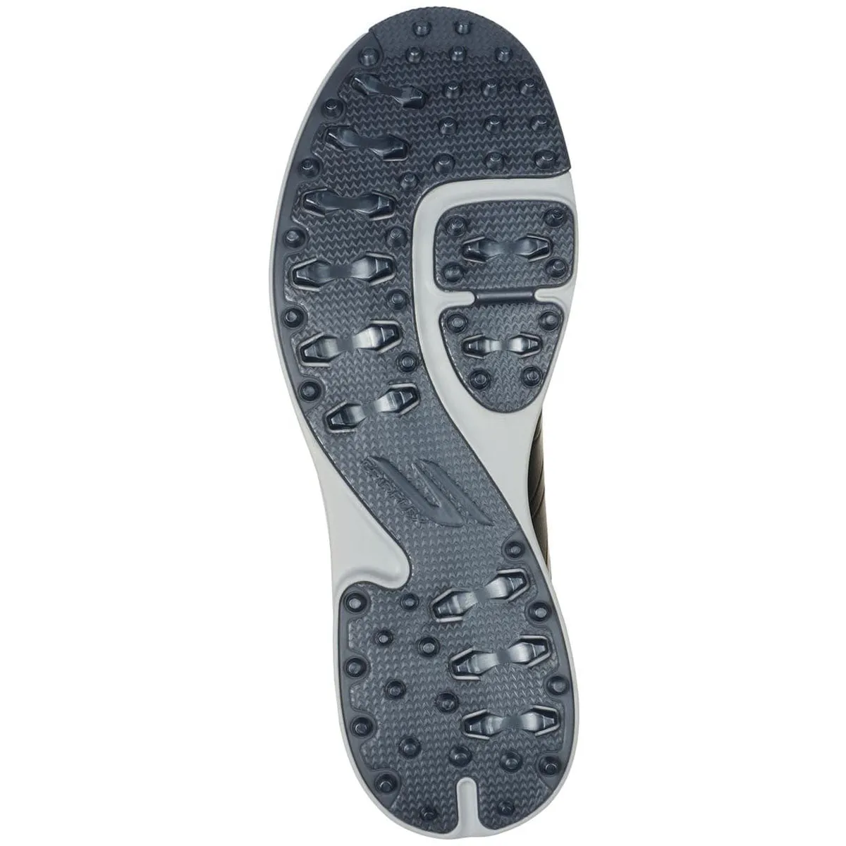Skechers Go Golf Tempo - Gf Spikeless Waterproof Shoes - Black/Grey Walk with Power