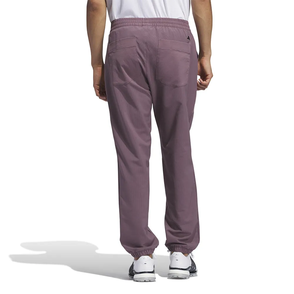 Push Beyond Limits Adidas Go-To Warm Dwr Golf Trousers - Shadow Fig