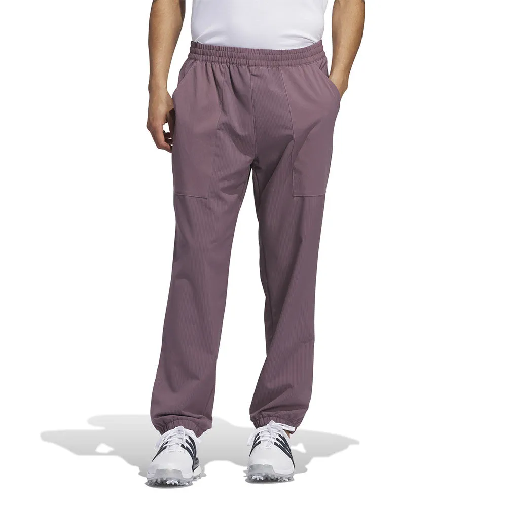 Adidas Go-To Warm Dwr Golf Trousers - Shadow Fig All Eyes on You