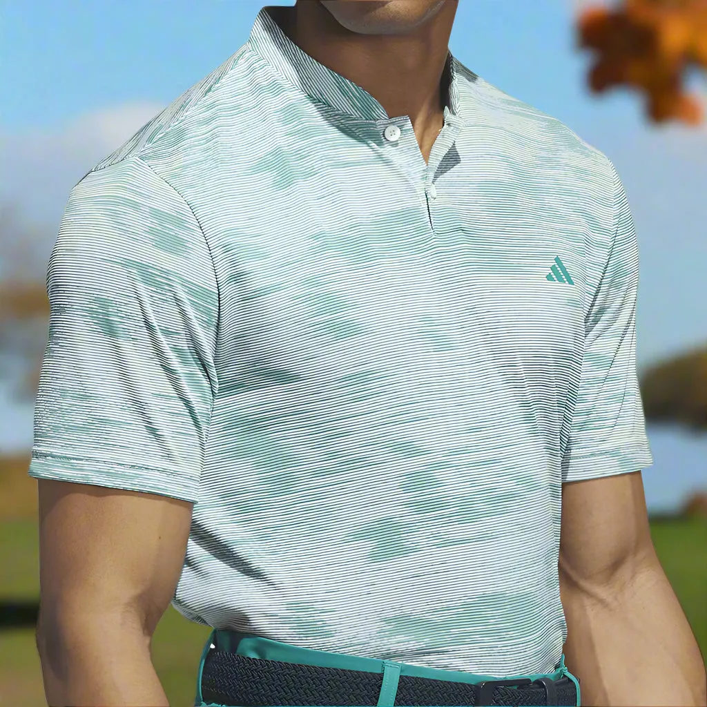 Adidas Ultimate365 Sport Collar Polo Shirt - Pure Teal Power Every Step Thanksgiving Day Sale