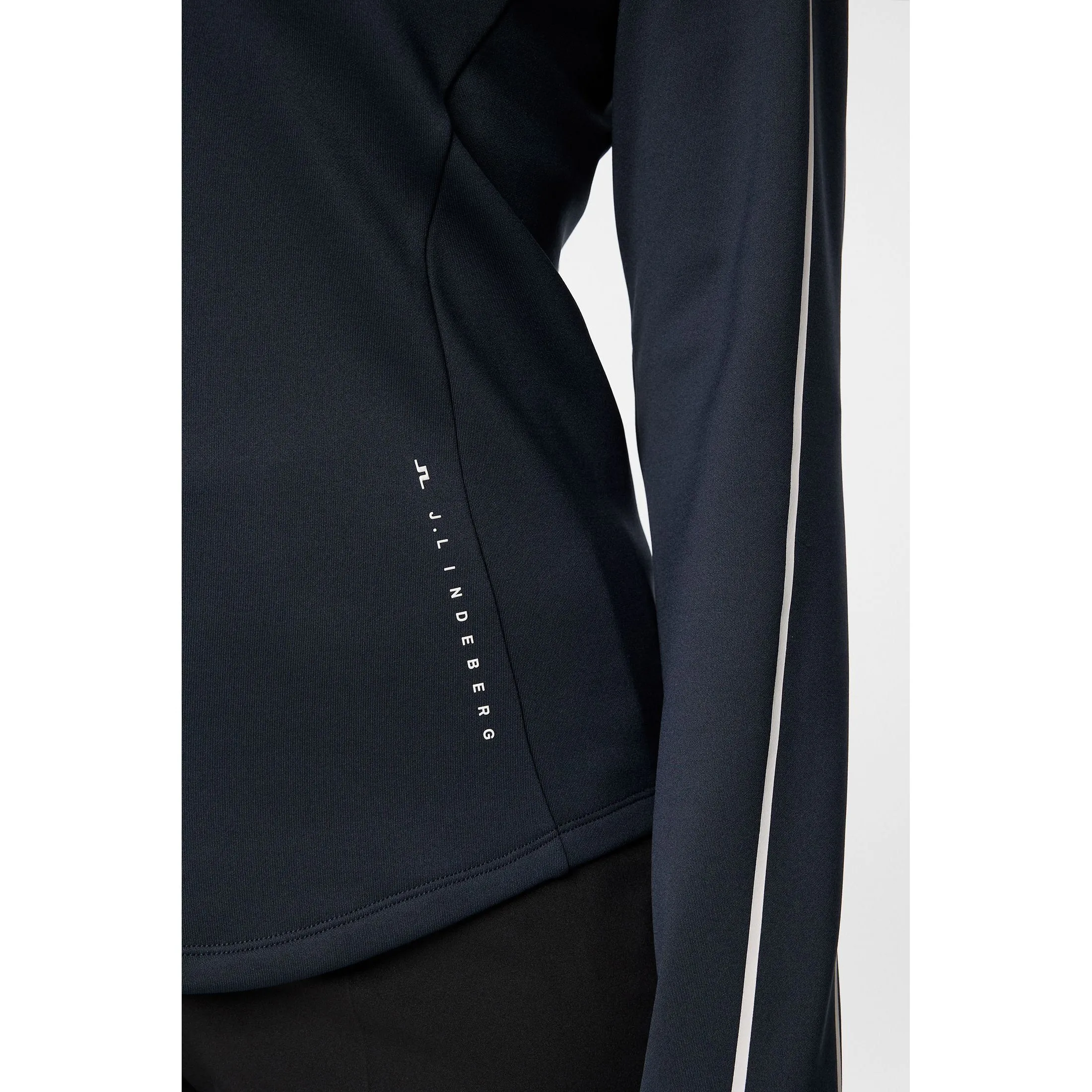 Christmas Eve Sale J.Lindeberg Women'S Nefe Quarter Zip Golf Mid Layer - Jl Navy