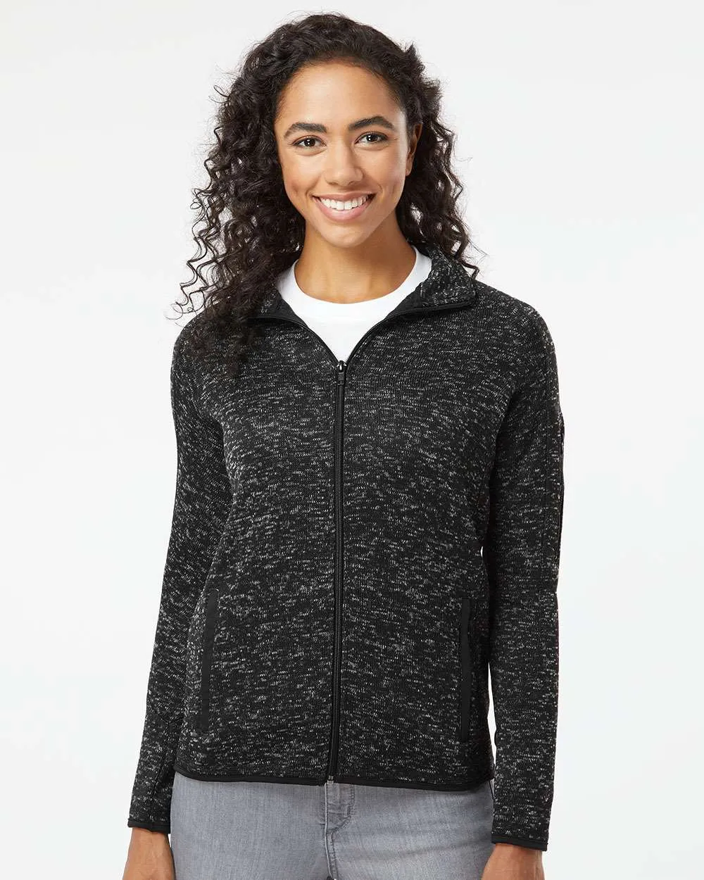 Keep Going Strong Burnside - Women'S Sweater Knit Jacket