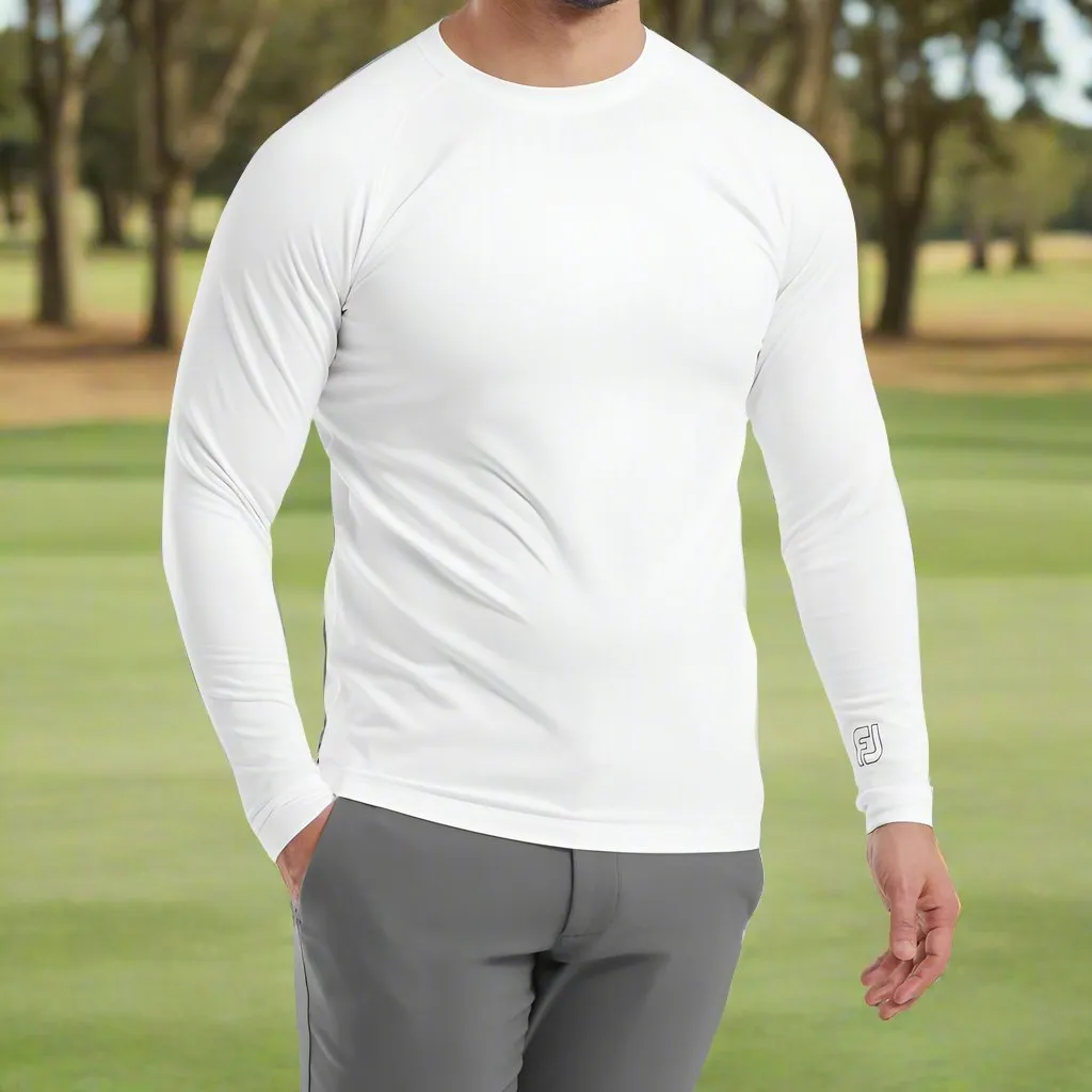 Footjoy Thermoseries Fleece Base Layer - White Own the Moment Autumn Sale