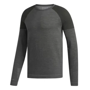 Adidas Primeknit Crew Sweatshirt - Legend Earth Mel Step into the Beat