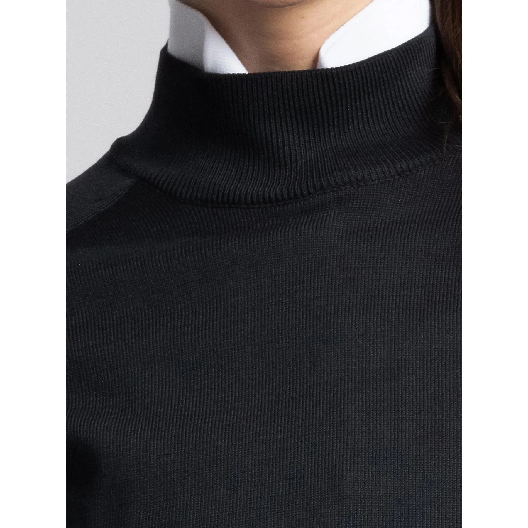 Black Friday Offer No Limits, Just Style Cross Women'S Gillian Crew Golf Knit - Black