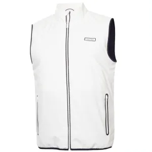 Style Meets Power Calvin Klein Trinity Lightweight Gilet - White