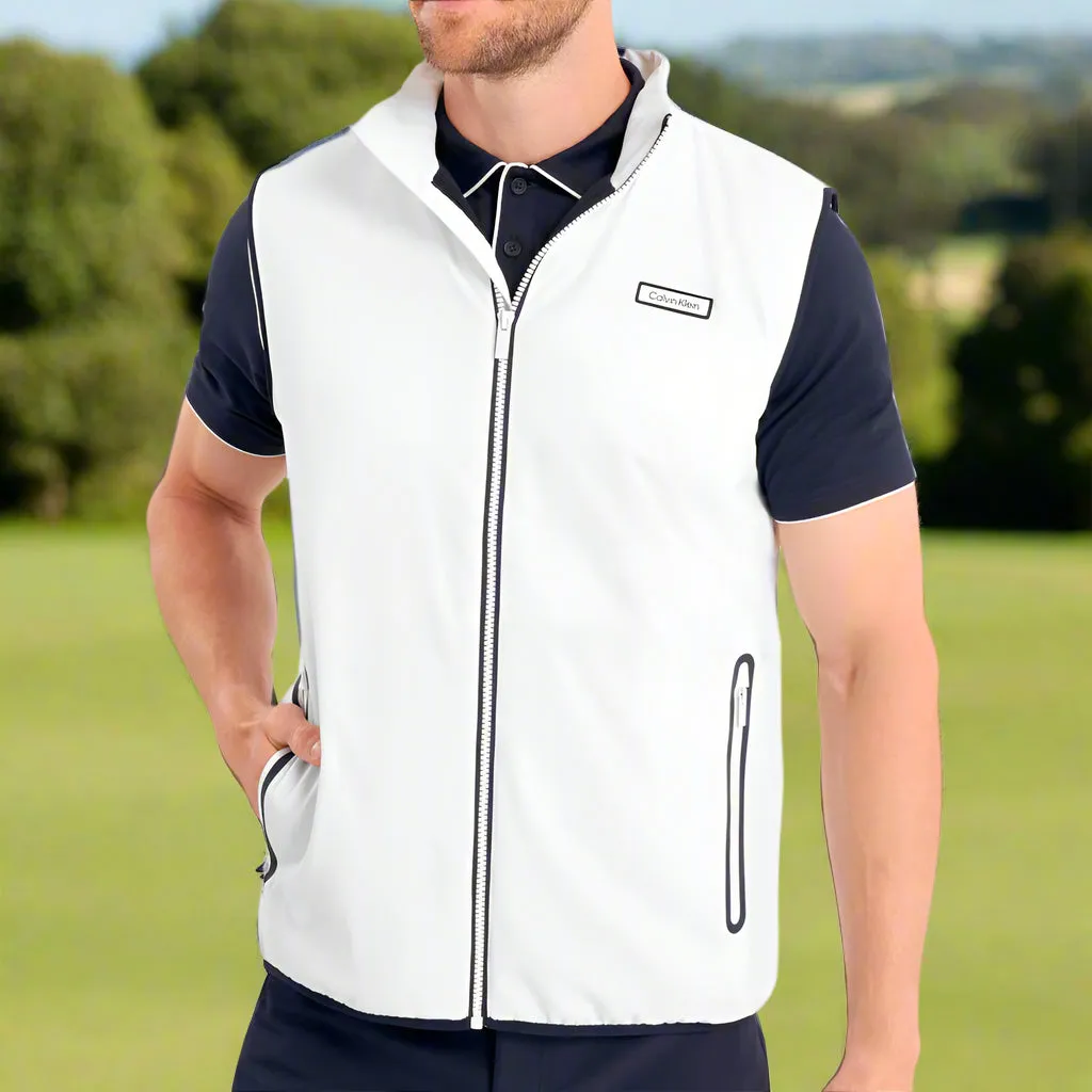 Not for the Ordinary Empower Your Journey Calvin Klein Trinity Lightweight Gilet - White