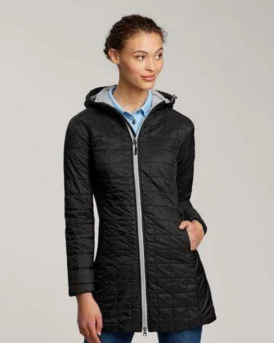 Cutter & Buck - Women'S Rainier Primaloft Eco Long Coat Made to Turn Heads Christmas Day Sale