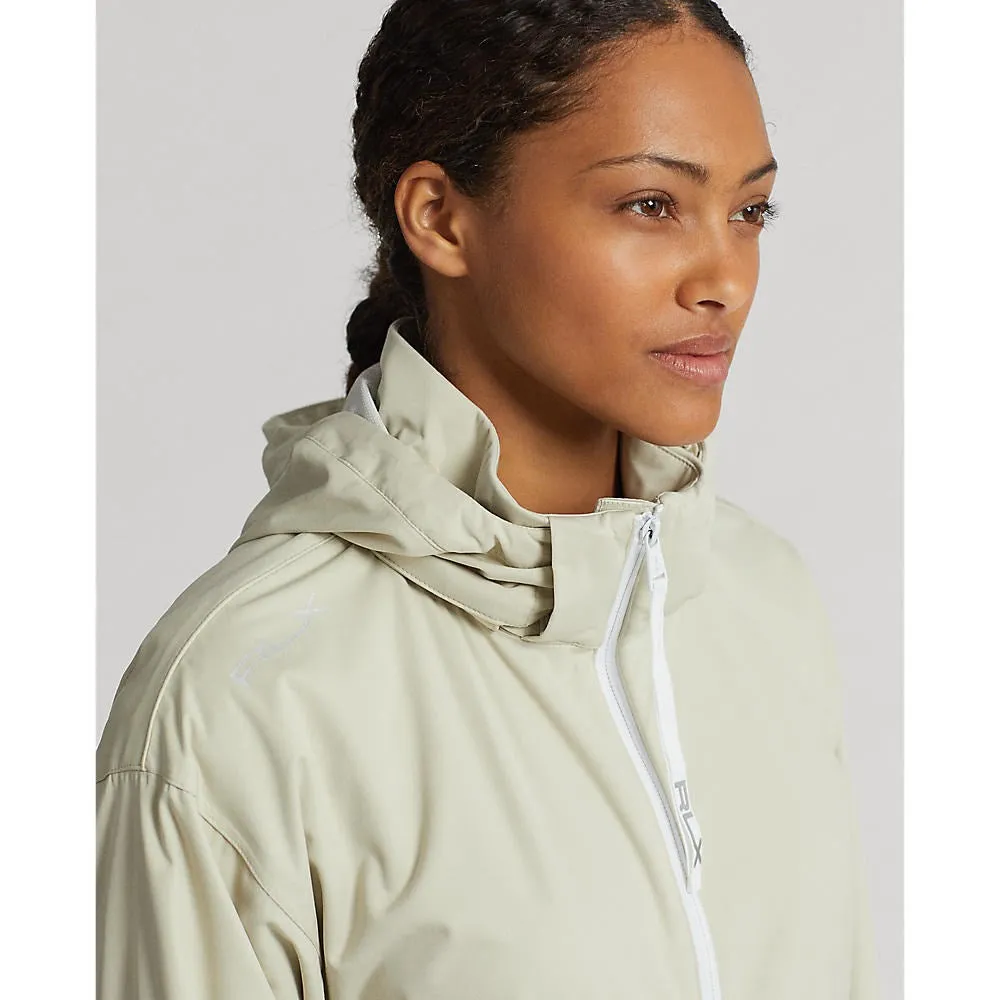 Black Friday Exclusive Thanksgiving Day Sale Rlx Ralph Lauren Women'S Water Repellent Hooded Jacket - Basic Sand