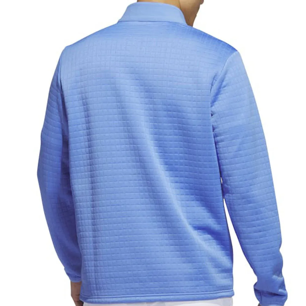 Make a Statement Walk Tall Adidas Dwr 1/4 Zip Pullover - Blue Fusion