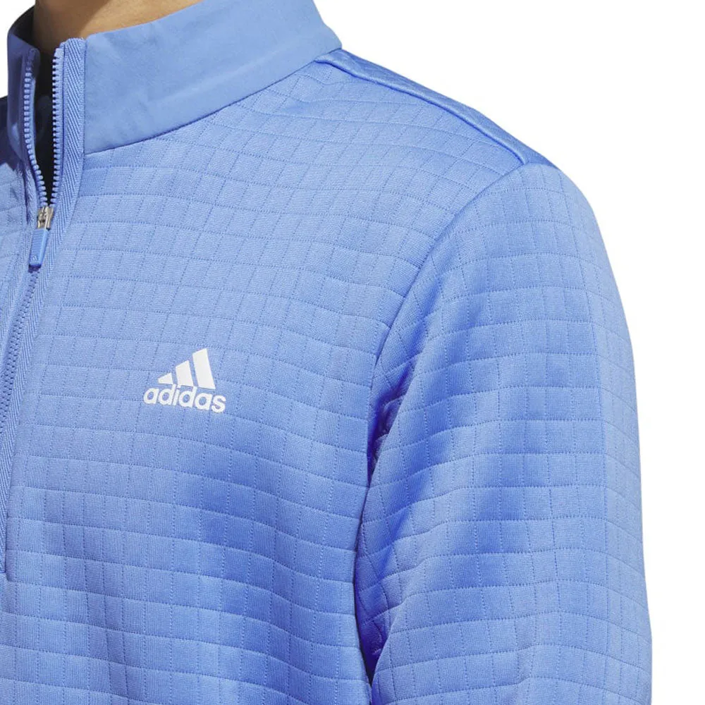 Adidas Dwr 1/4 Zip Pullover - Blue Fusion All Saints' Day Sale