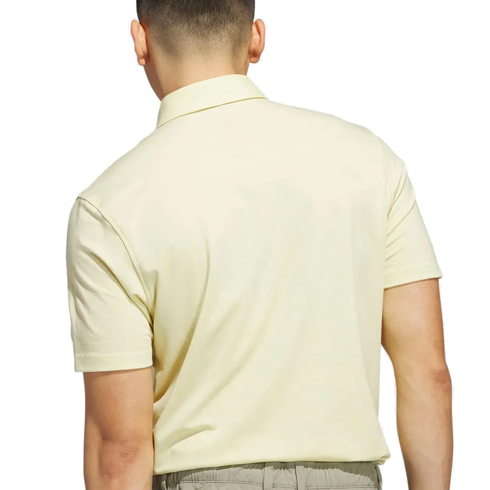 Rule the Streets Adidas Go-To Polo Shirt - Powder Yellow