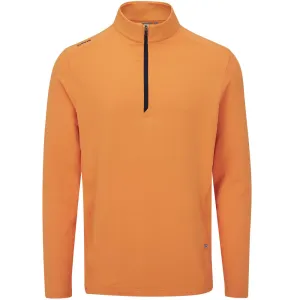 Not for the Ordinary Lead with Style Ping Edwin 1/2 Zip Pullover - Tangerine