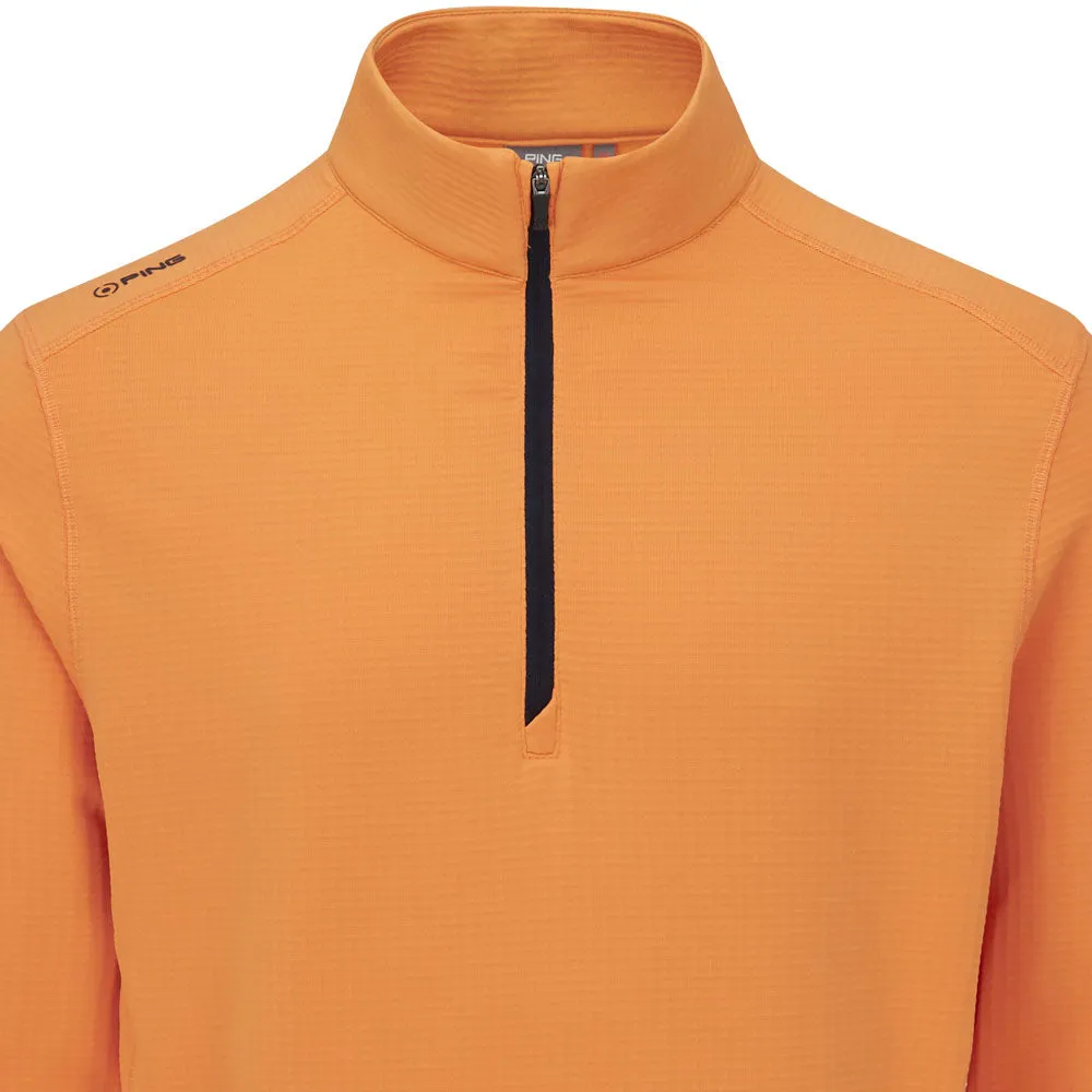Ping Edwin 1/2 Zip Pullover - Tangerine Move Like You Mean It Define Your Own Way