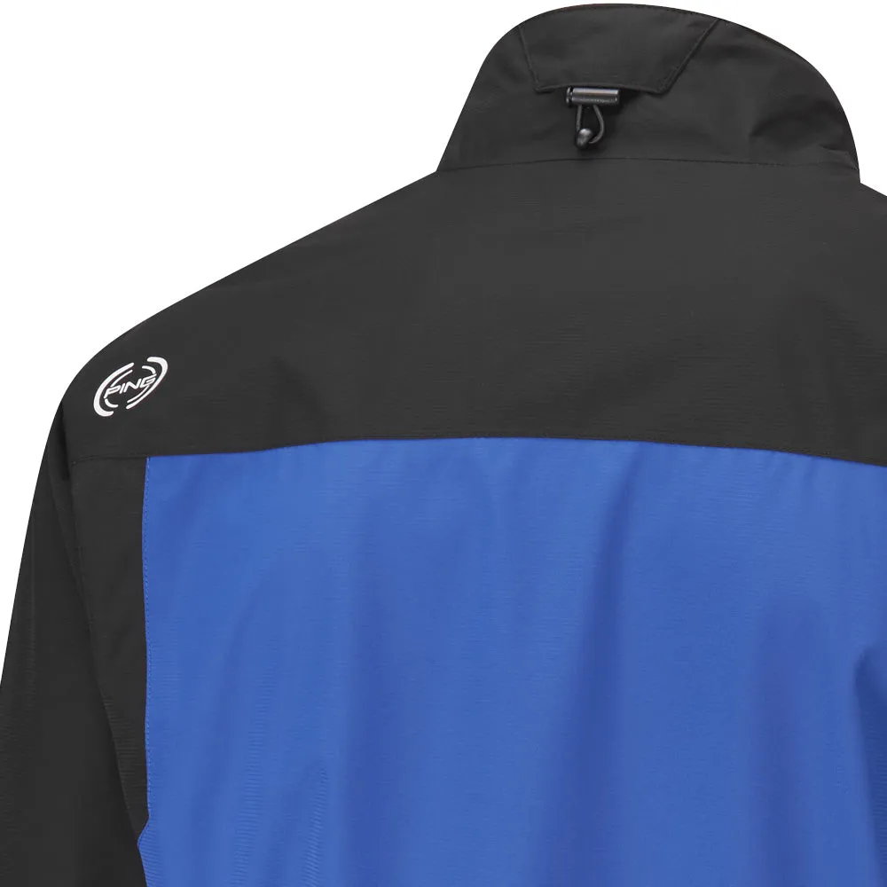 Step Into Strength Unapologetically You Ping Sensordry Pro Waterproof Jacket - North Sea/Black
