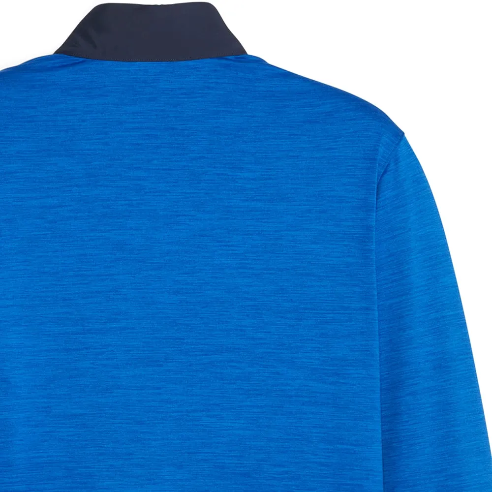 Puma Cloudspun Colour Block 1/4 Zip Pullover - Navy Blazer/Future Blue Heather Own the Streets
