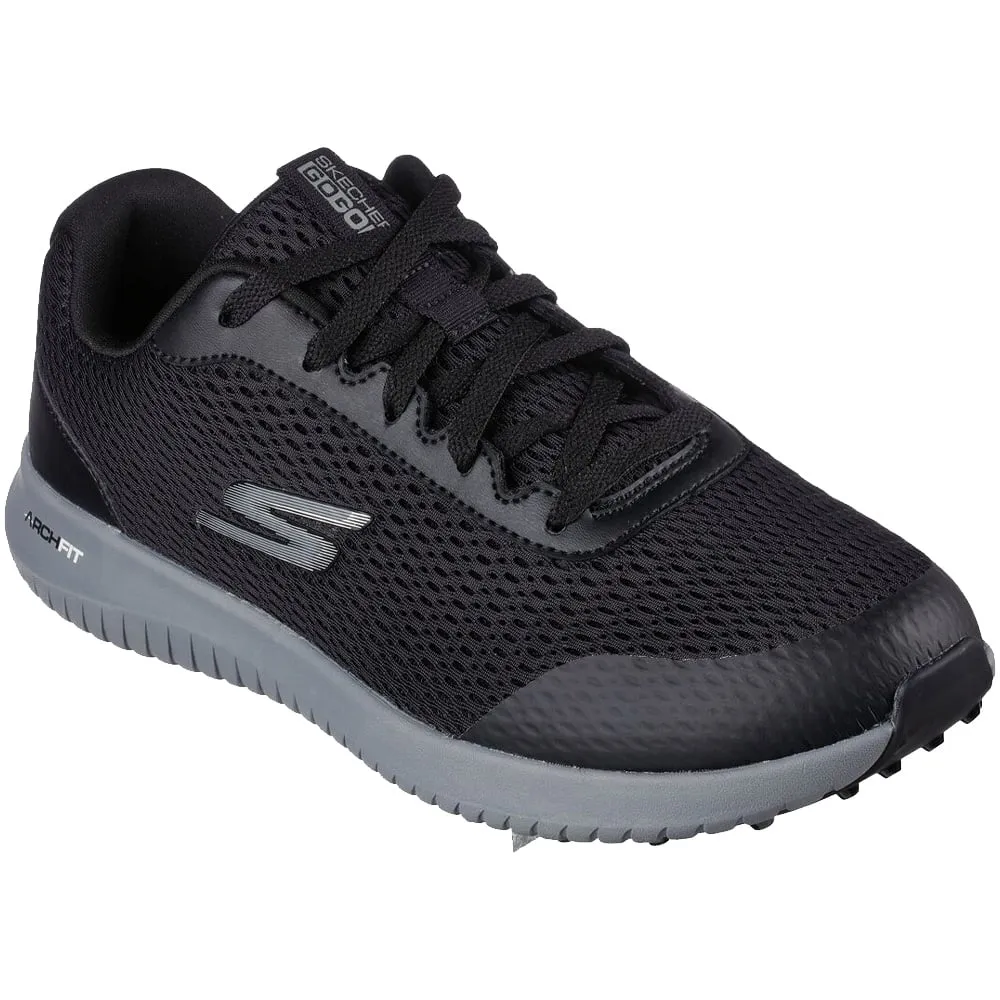 Skechers Go Golf Max Fairway 3 Spikeless Shoes - Black/Grey Exclusive Deal Memorial Day Sale