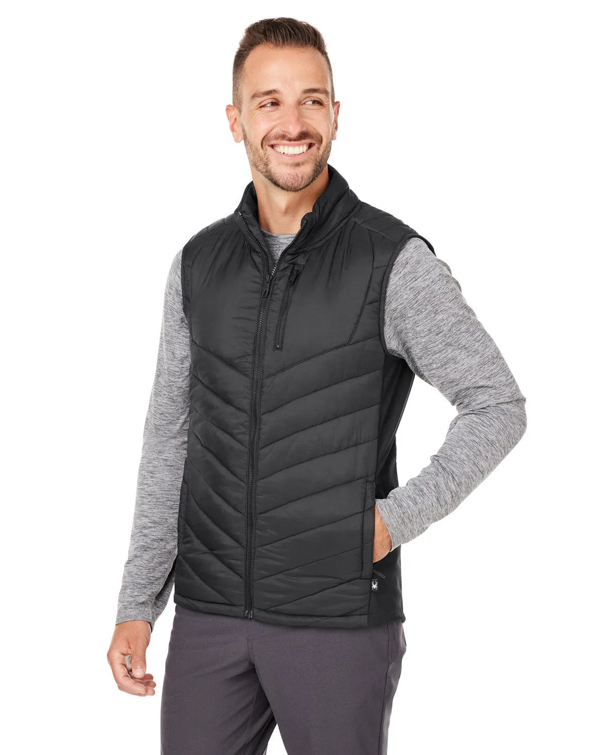 Spyder - Men'S Challenger Vest Define Your Own Way Black Friday Sale