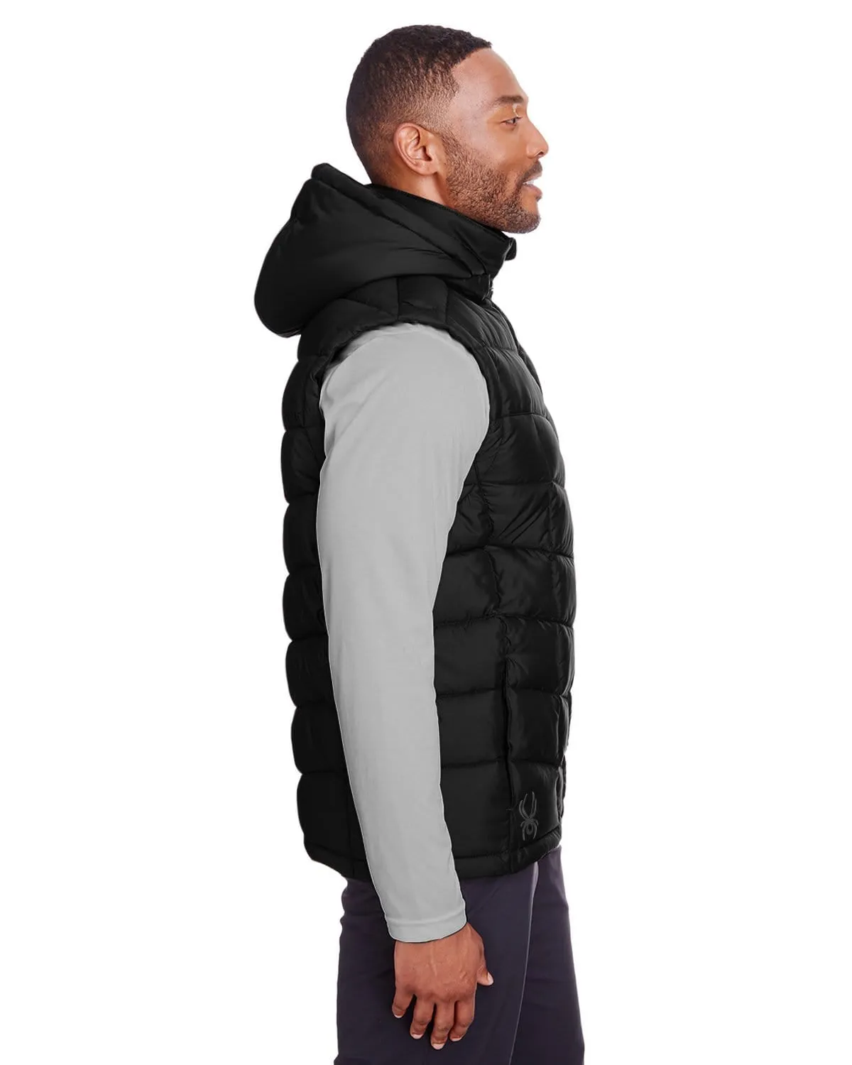Own the Vibe Footwear for the Fearless Spyder - Men'S Pelmo Insulated Puffer Vest