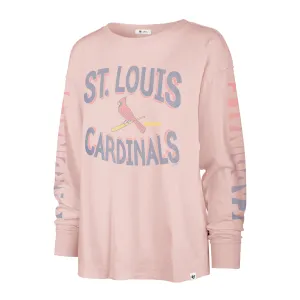 ST. LOUIS CARDINALS CLOUD NINE SOA LONG SLEEVE TEE WOMENS