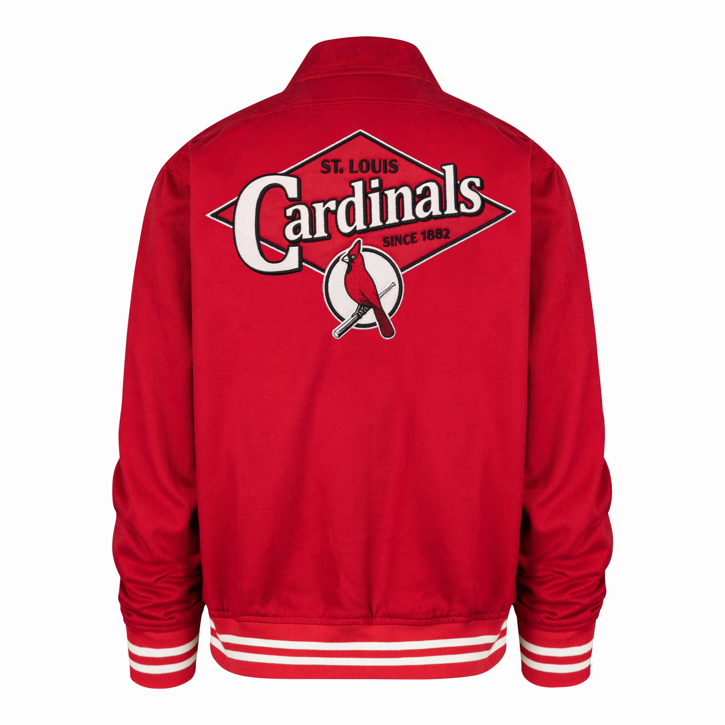 ST. LOUIS CARDINALS COOPERSTOW GOLDEN DIAMOND '47 HOMESTEAD JACKET