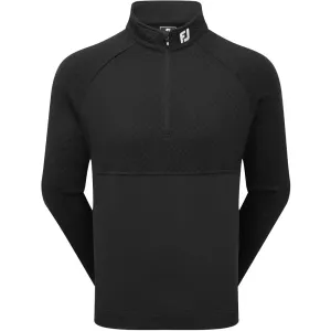 Built to Move You Own the Streets Footjoy Jacquard Thermal 1/4 Zip Chillout - Black