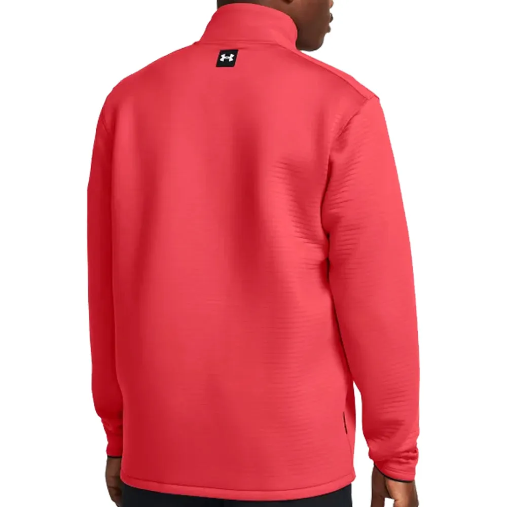 Special Offer Cyber Monday Sale Under Armour Storm Daytona 1/2 Zip Pullover - Red Solstice/Castlerock/White
