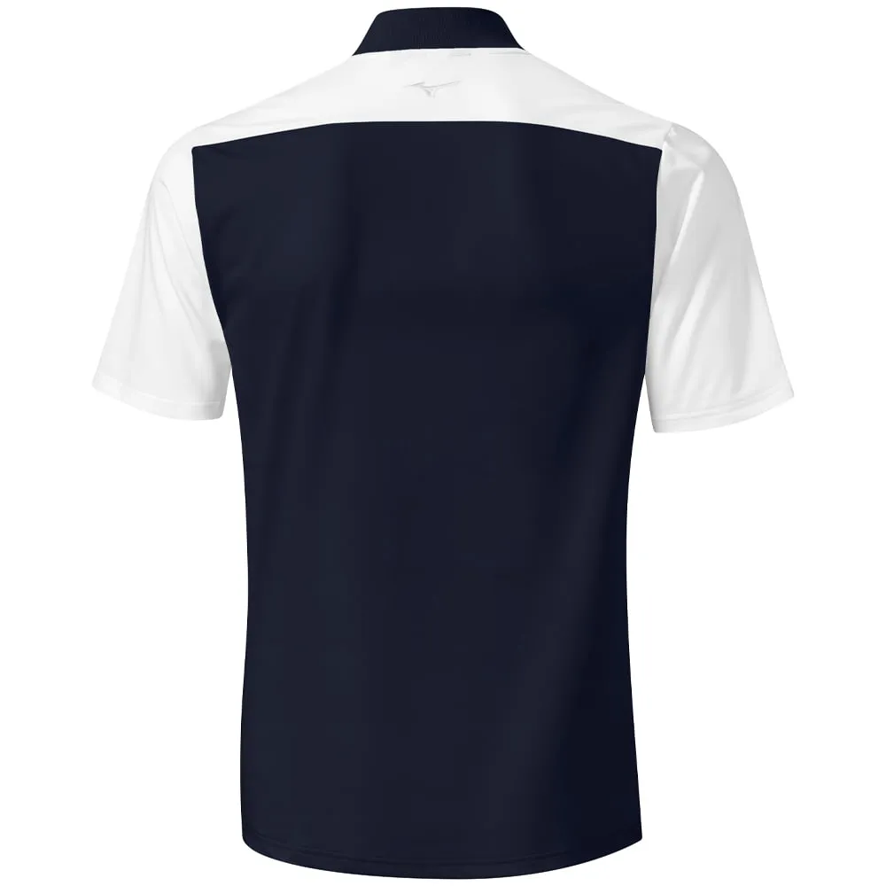 Redefine Classic Rise Every Time Mizuno Floral Gc Polo Shirt - Deep Navy