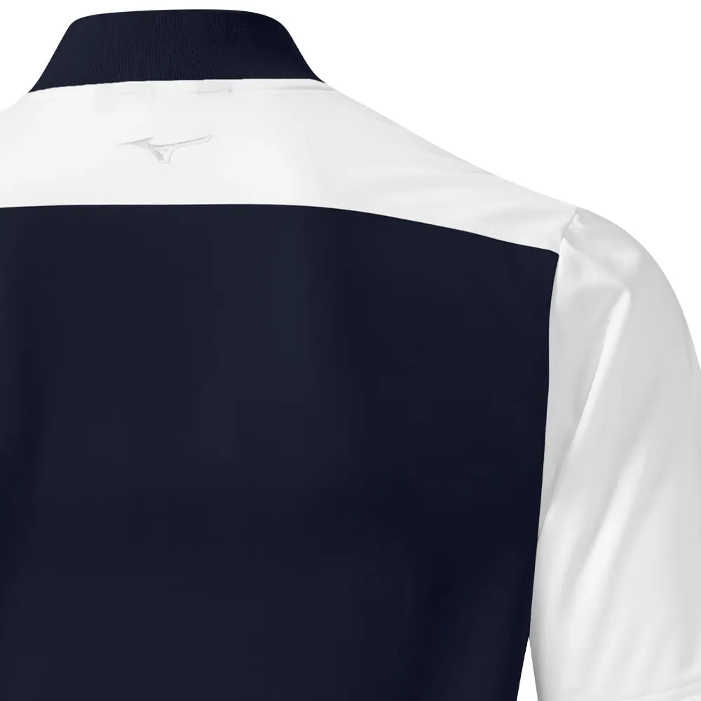 Winter Sale Mizuno Floral Gc Polo Shirt - Deep Navy